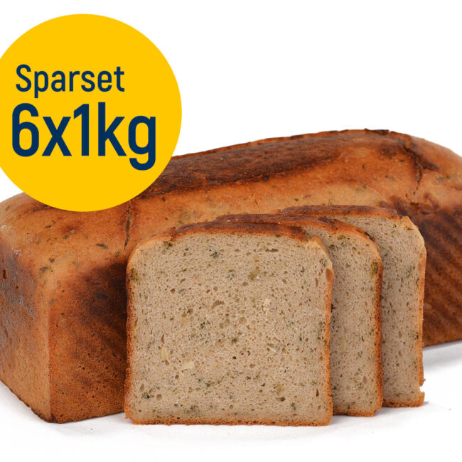 MGB Zwiebel-Bärlauch-Brot – glutenfrei Sixpack