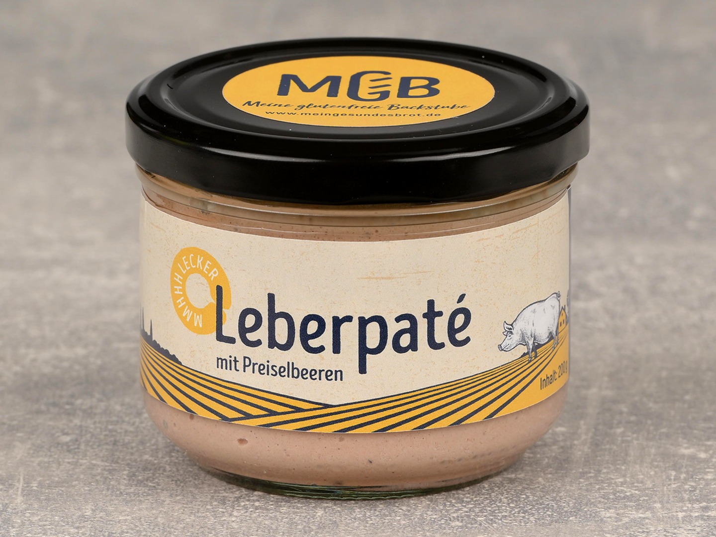 MGB Meine Leberpaté mit Preiselbeeren